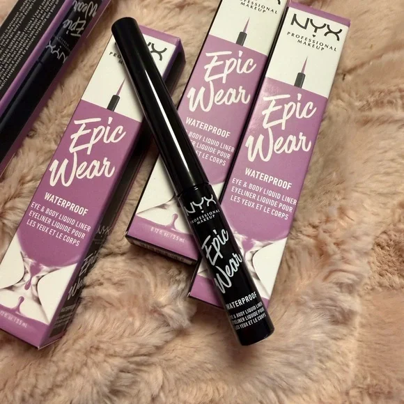 NYX Epic Wear Waterproof Eye & Body Liquid Liner - Lilac NIB - Picture 8 of 8